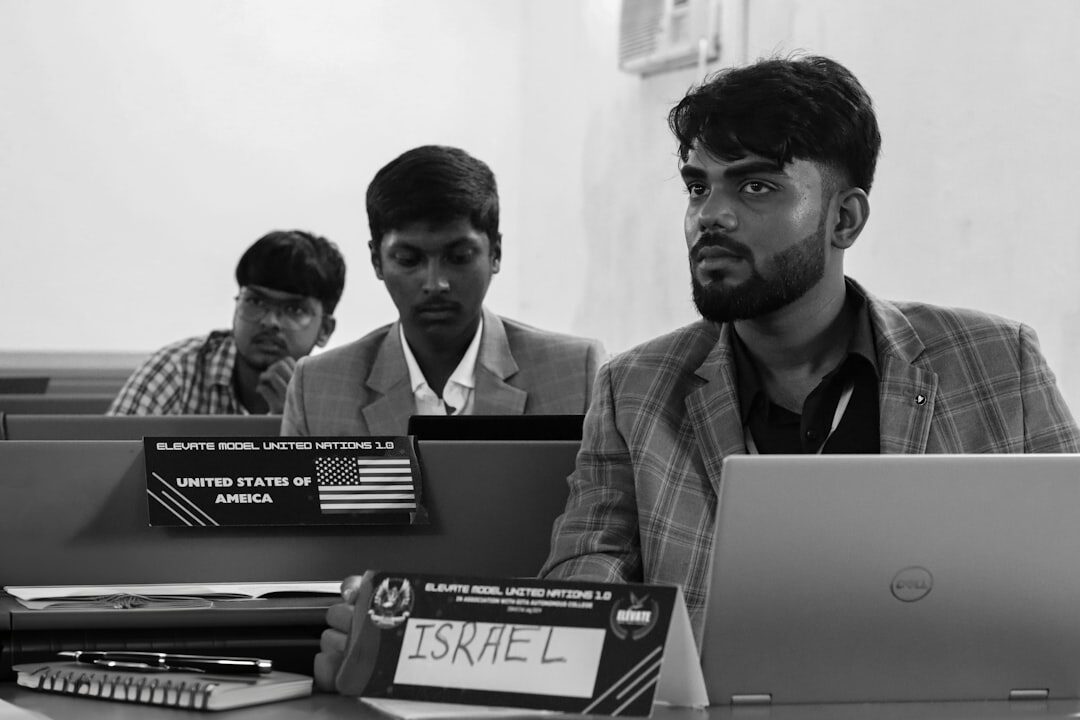 Journalism students in workshop learning digital skills